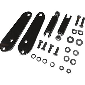 HARDDRIVE Highway Peg Mount Black 3-3/8" Dyna