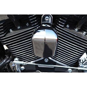 HARDDRIVE Horn Cover Chrome
