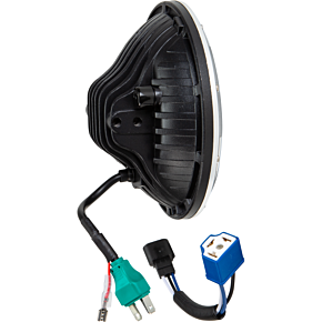 HARDDRIVE Led Headlight 7" 90w Chrome