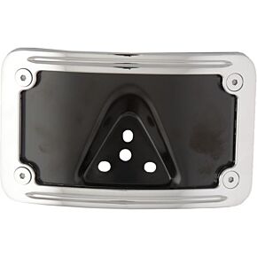 HARDDRIVE License Plate Frame Curved Horizontal