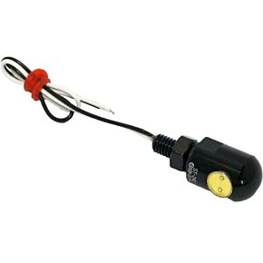 HARDDRIVE License Plate Light Bolt Black