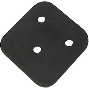 HARDDRIVE License Plate Rubber Mount Flat Style 5pk