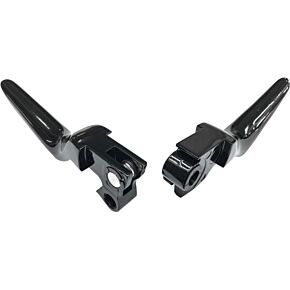 HARDDRIVE Lsr Lever Set Black Big Twin 96-16 Xl 96-03 W/cable Clutch