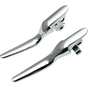 HARDDRIVE Lsr Lever Set Chrome Flt `21-up Cbl Clutch