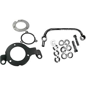 HARDDRIVE M8 Breather Kit Gloss Black