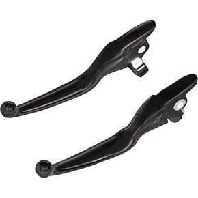 HARDDRIVE Matte Black Lever Set Smooth
