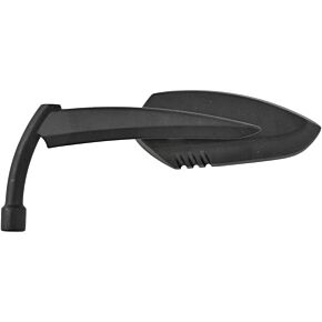 HARDDRIVE Mirror Apache W/ Knife Stem Matte Black Left