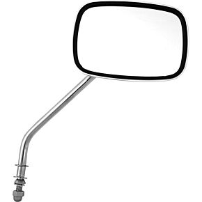HARDDRIVE Mirror Oe Style 8" Stem L/r Chrome L/r 5x3.5"