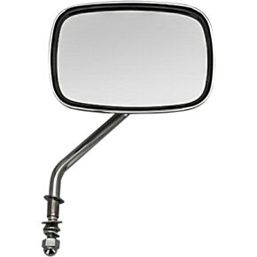 HARDDRIVE Mirror Oem Style Short Stem Chrome Right