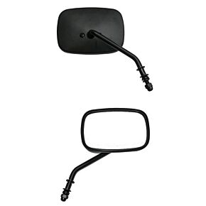 HARDDRIVE Mirror Oem Style Short Stem Matte Black Right