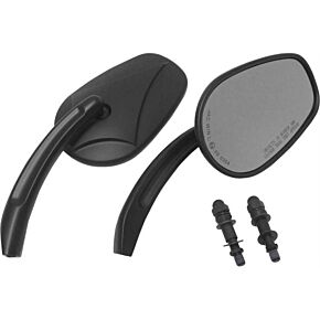 HARDDRIVE Mirrors Black Arrow Head Black