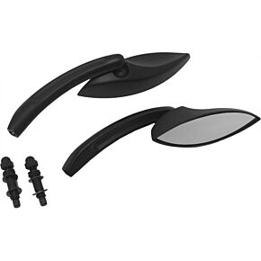 HARDDRIVE Mirrors Black Eliptical Black