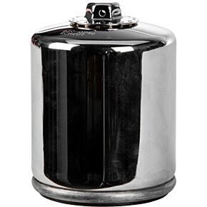 HARDDRIVE Oil Filter Twin Cam Chrome Heavy Duty W/hex