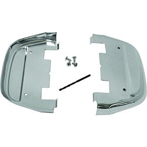 HARDDRIVE Passenger Fboard Cover Chrome