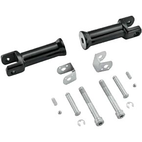 HARDDRIVE Passenger Peg Mount Black M8 Models Oe 50500771