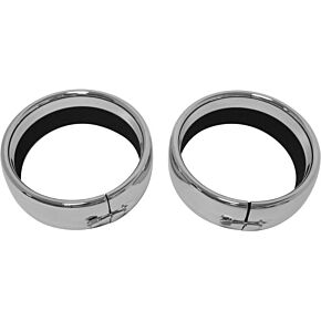 HARDDRIVE Passing Lamp Trim Rings Chrome