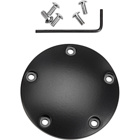 HARDDRIVE Point Cover Satin Black 99-17 Twin Cam