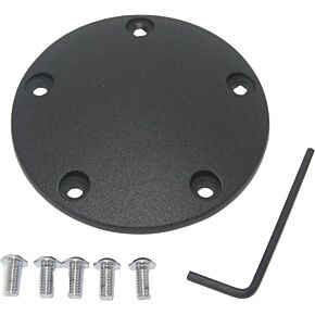 HARDDRIVE Point Cover Wrinkle Black 99-17 Twin Cam