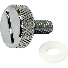 HARDDRIVE Quarter Turn Thumb Screw 1/4-20 Chrome