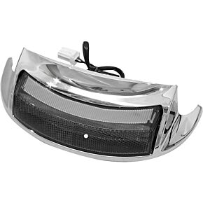 HARDDRIVE Rear Fender Tip Led Light Smoked Lens