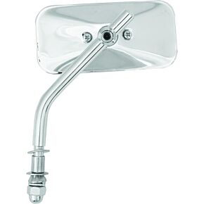 HARDDRIVE Rectangular Mirror Chrome