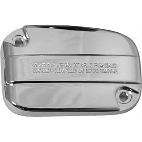 HARDDRIVE Reservoir Cover Chrome Flt 14-up