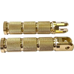 HARDDRIVE Rider Footpegs Retro Bronze 2018-up Softail Models
