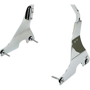 HARDDRIVE Rigid Side Plates Chrome Fxd 02-05