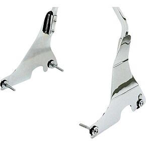 HARDDRIVE Rigid Side Plates Chrome Xl 94-03