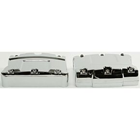 HARDDRIVE Rocker Cover Kit Tc 99-17 Chr Pair