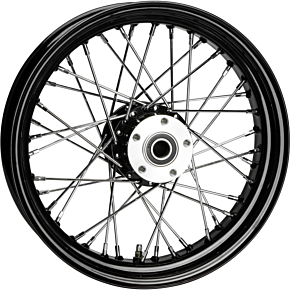 HARDDRIVE Rr 40-spk Black 16x3.5 Bt/xl-hub 3/4" Axl 00 Ltr