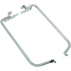 HARDDRIVE Saddlebag Support Bracket Kit Chrome