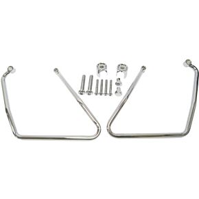 HARDDRIVE Saddlebag Supports Chrome Early Sportster