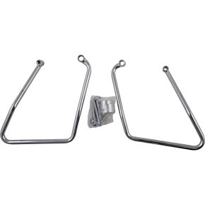 HARDDRIVE Saddlebag Supports Chrome Late Sportster