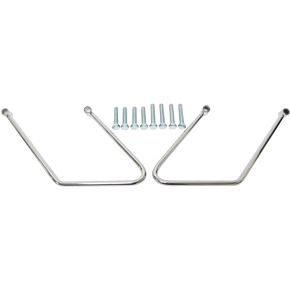 HARDDRIVE Saddlebag Supports Chrome Two Bolt Softail