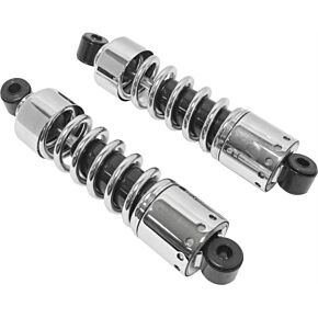 HARDDRIVE Shock 11" W/short Cover Chrome Big Twin 73-86