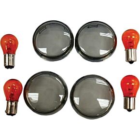 HARDDRIVE Smoked Turn Signal Lens Kit Bullet