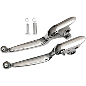 HARDDRIVE Smooth Lever Set `18-up St Chrome