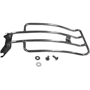 HARDDRIVE Solo Luggage Rack Chrome 05-17 Flstf