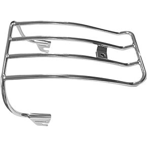HARDDRIVE Solo Luggage Rack Chrome 84-96 Softail