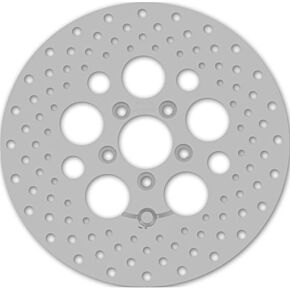 HARDDRIVE Ss Drilled Rr Rotor 11.8 Machined