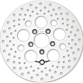 HARDDRIVE Ss Drilled Rr Rotor 11.8 Polsihed
