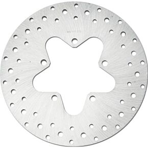 HARDDRIVE Ss Rear Rotor 11.5 Drilled Touring 86-99 Machined
