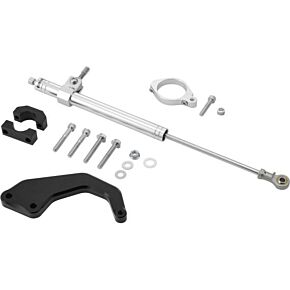 HARDDRIVE Steering Damper 00-08 Flt Silver