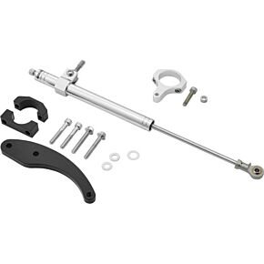 HARDDRIVE Steering Damper 09-13flt Silver