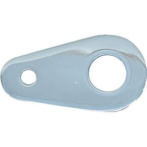 HARDDRIVE Switch Bracket 3/4" Switch Hole Chrome