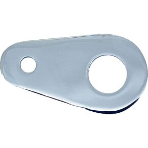 HARDDRIVE Switch Bracket 7/8" Switch Hole Chrome