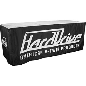 HARDDRIVE Table Cover Grey/black 6' X 30" X 30"