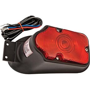 HARDDRIVE Taillight Tombstone Assembly Black Oe#68002-47