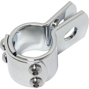 HARDDRIVE Three Piece Frame Clamp 1-1/8" Chrome